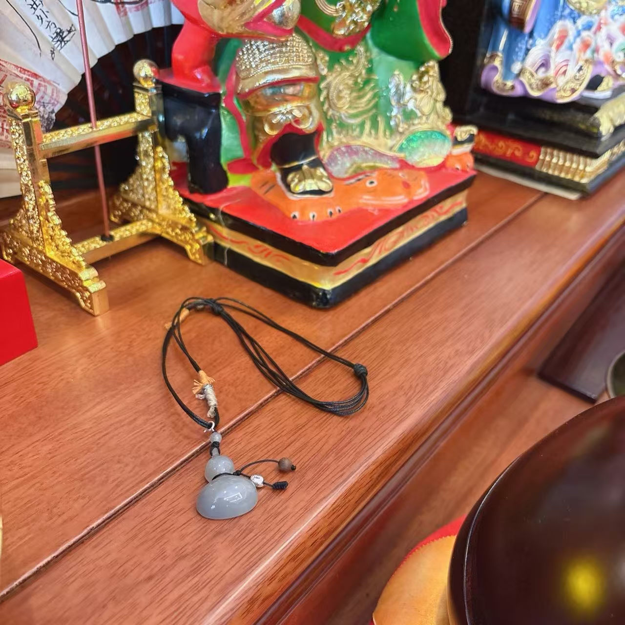 非金属木质吊坠 蓝宫调 老料葫芦吊坠 四年奉 M2589