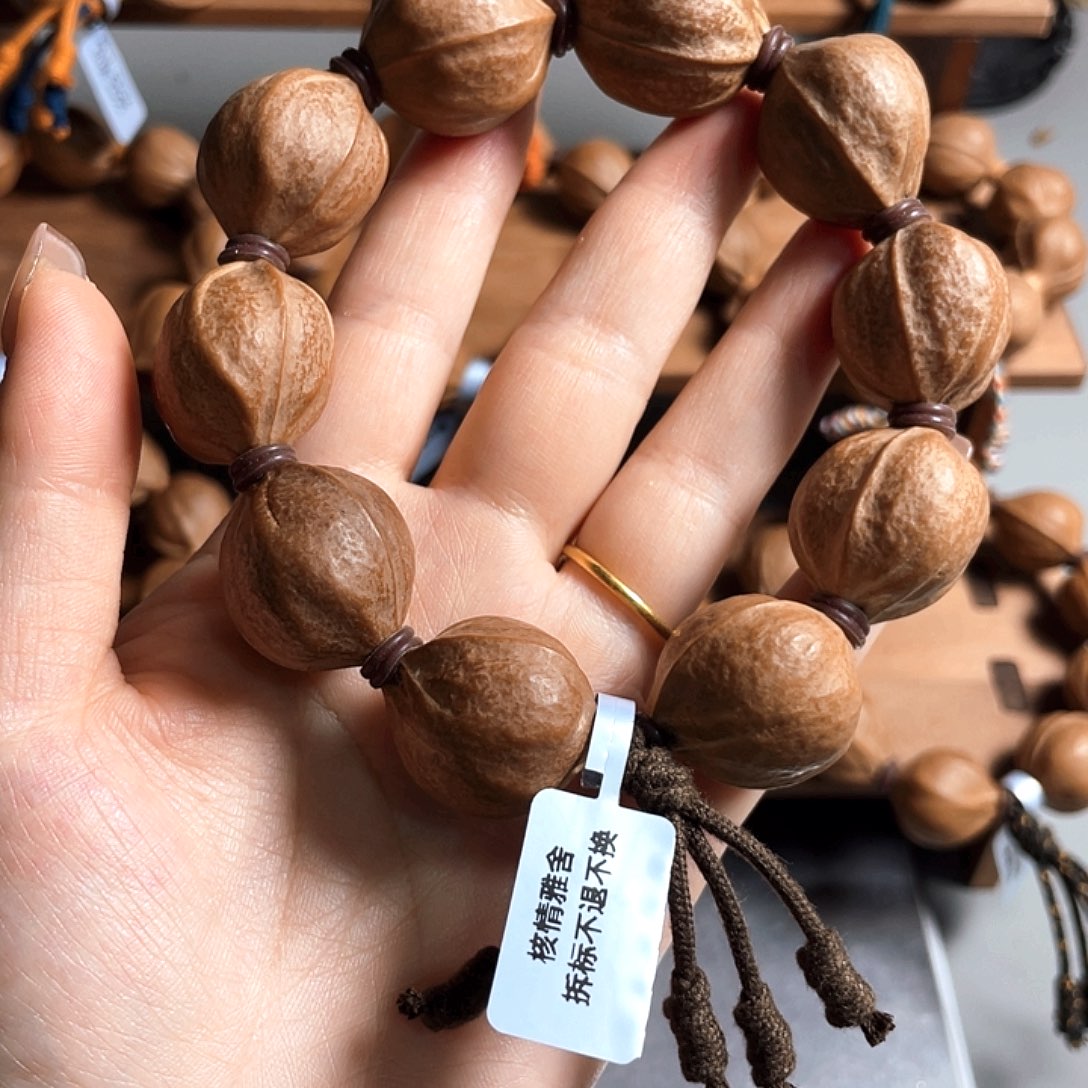 祥***哥手串/手链橄榄核22/25梅林铁核