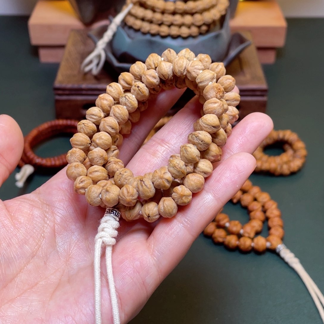 柏香籽/百香籽吊坠恶魔之眼长串