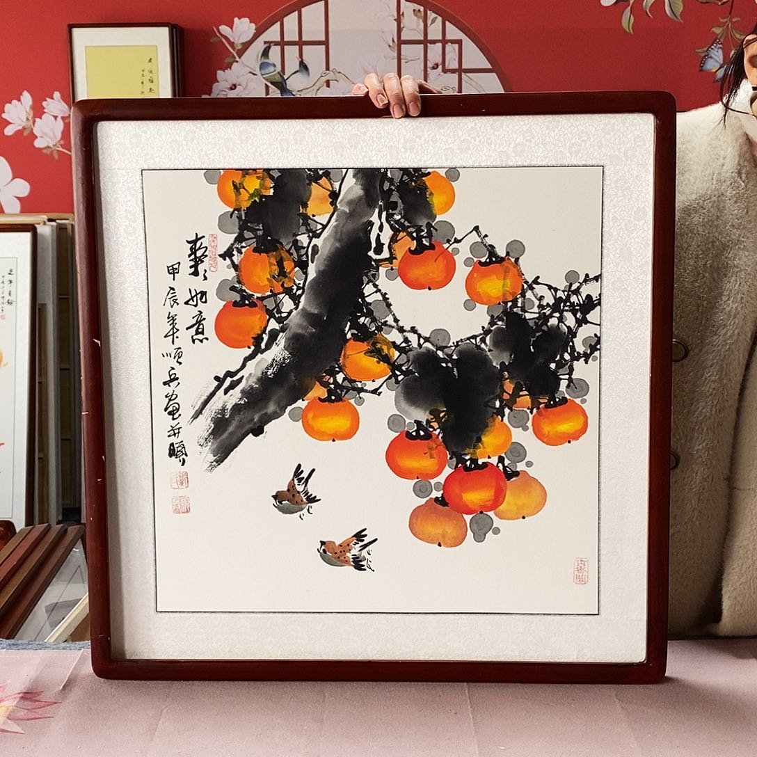 国画手写手绘国画作品