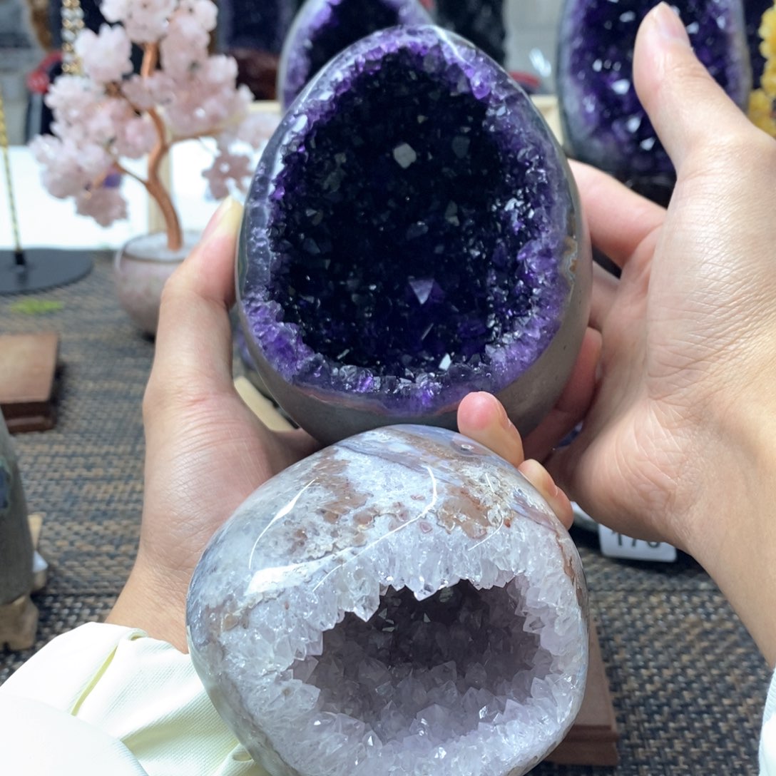 紫晶未镶嵌大型摆件（非配饰）