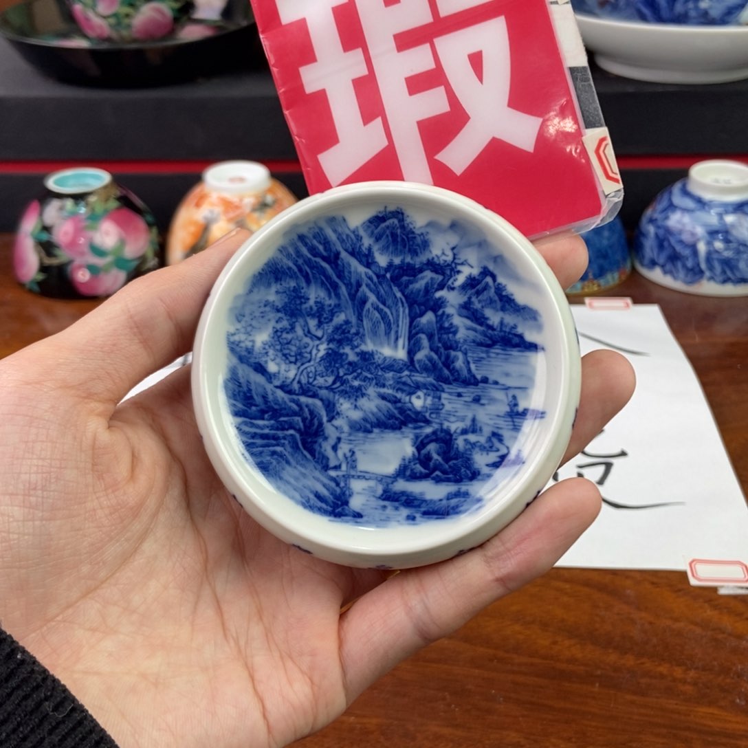 杯景德镇手绘陶瓷艺术