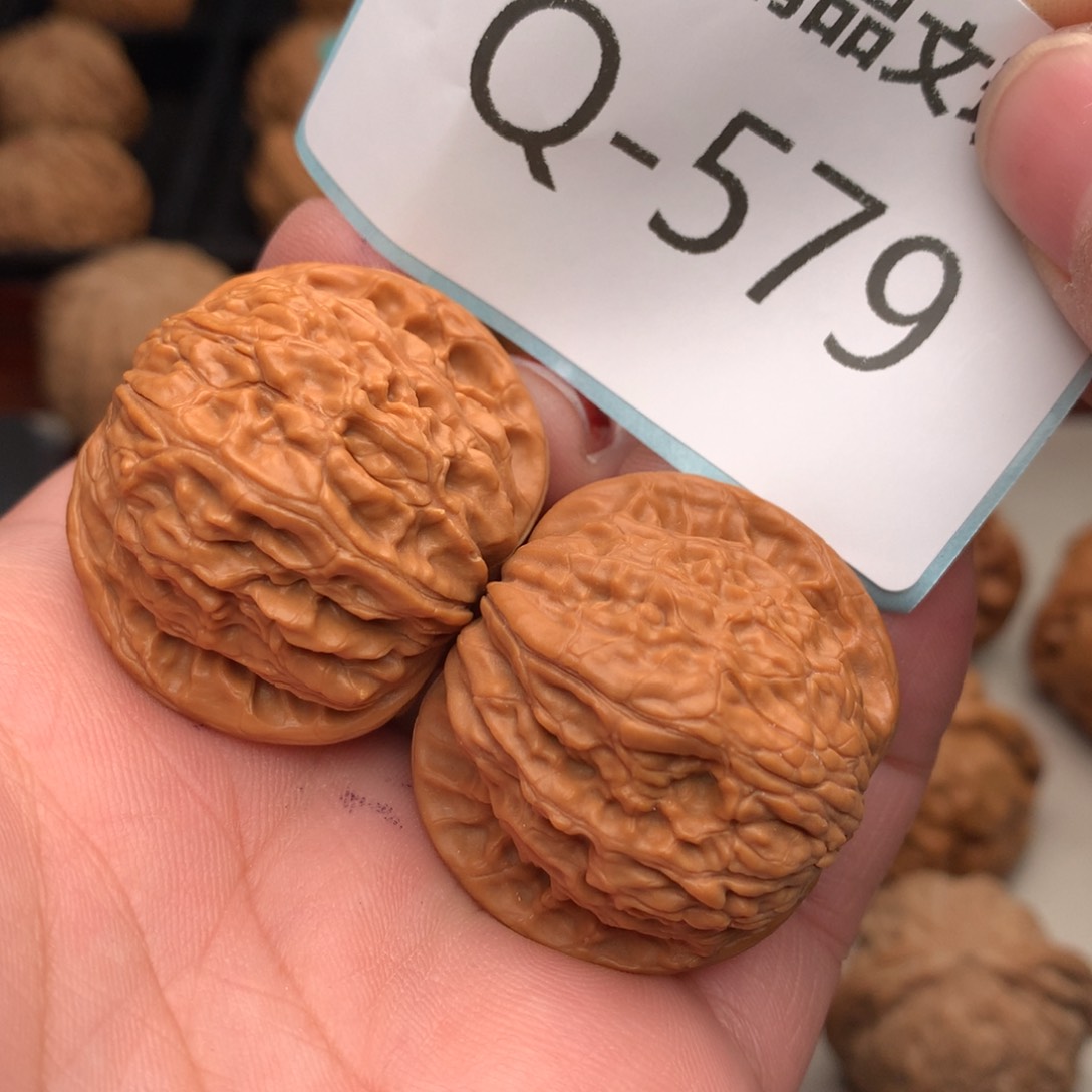 文玩核桃把件36磨盘…………