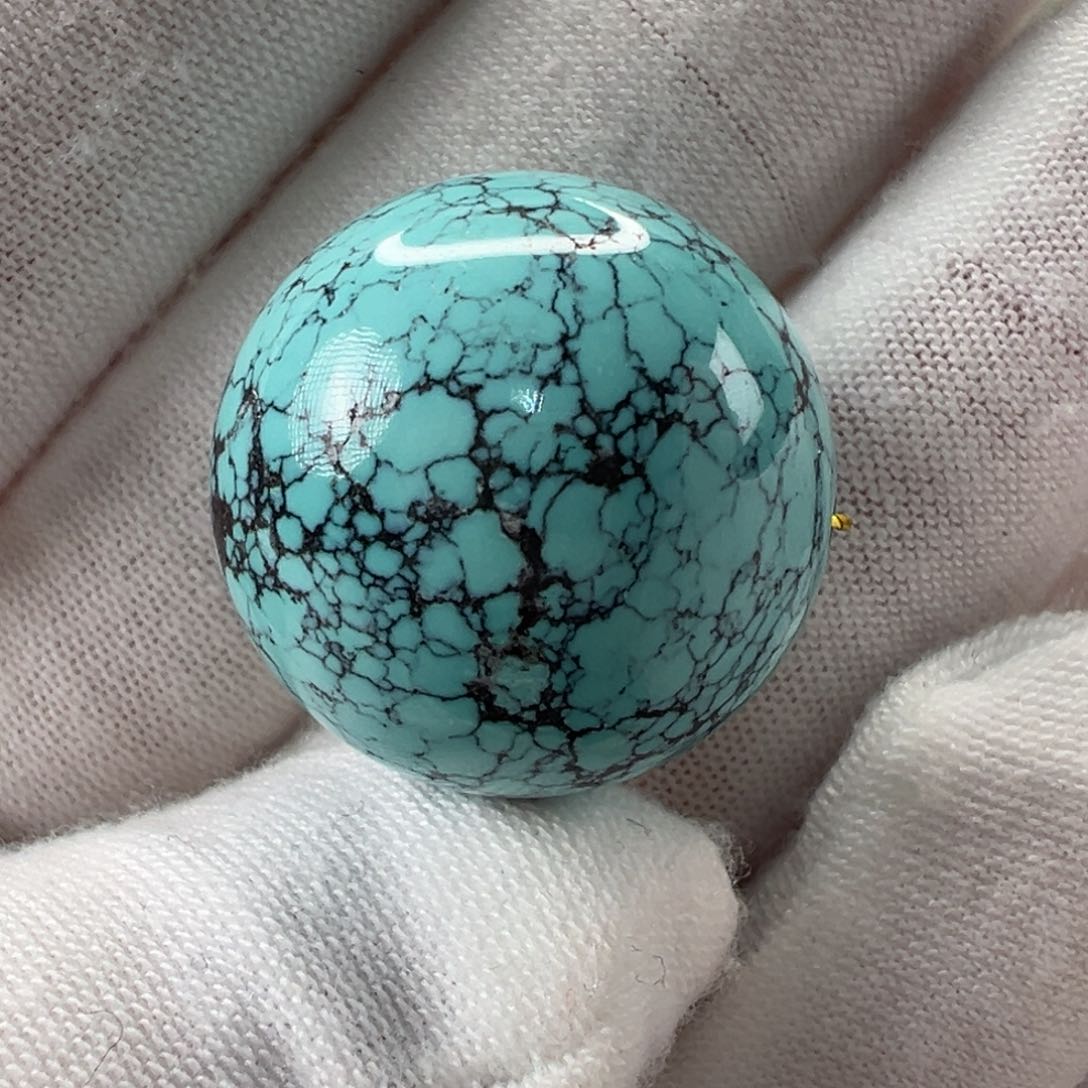 未镶嵌绿松石配饰21mm