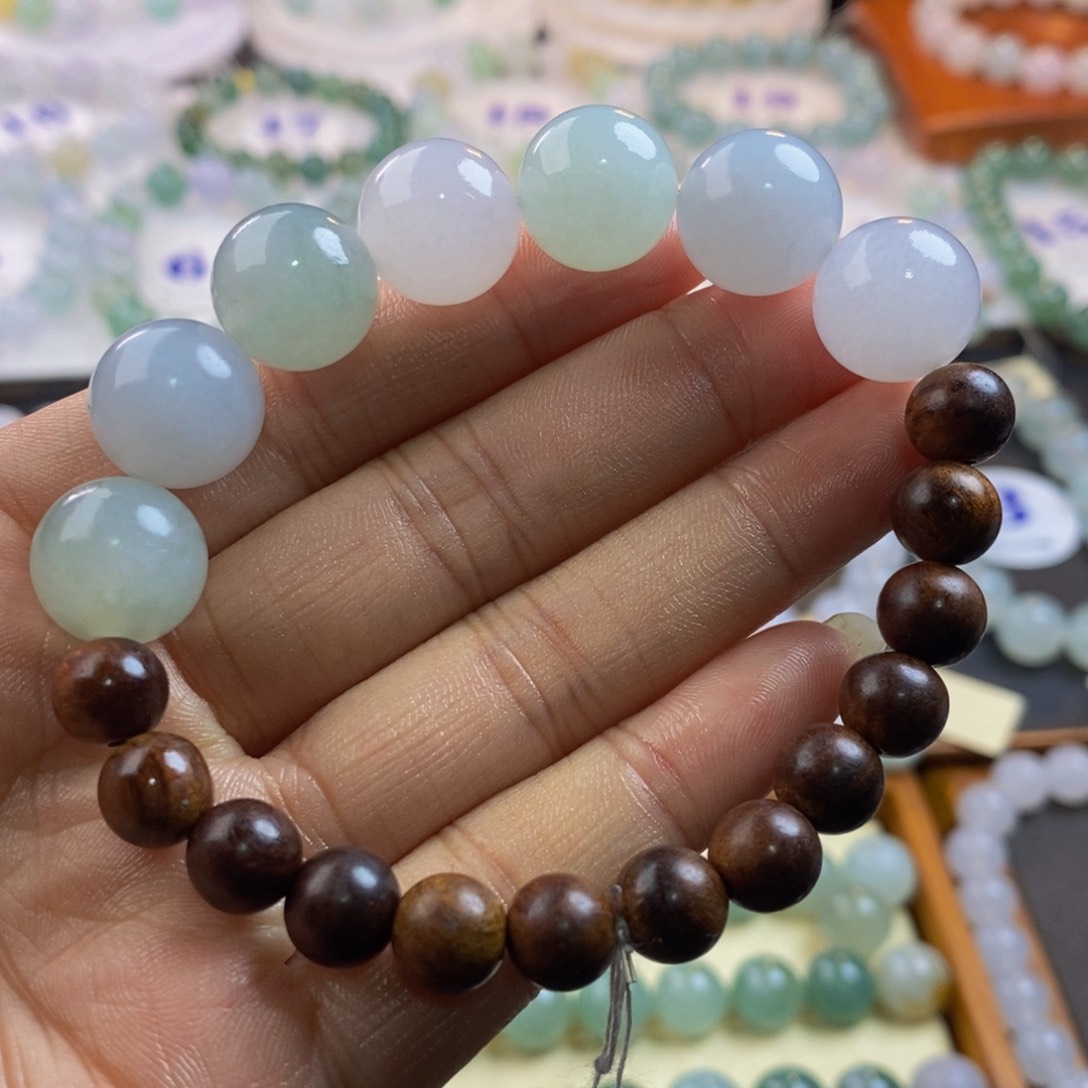 定制翡翠未镶嵌卡12.8