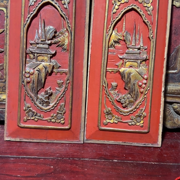 龙***三木木雕工艺品摆件