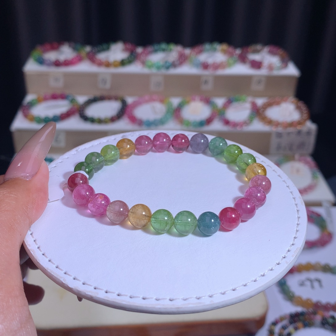 碧玺手链未镶嵌碧玺