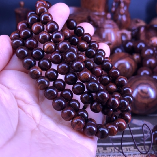 黄花梨/降香黄檀手串/手链0.8×108