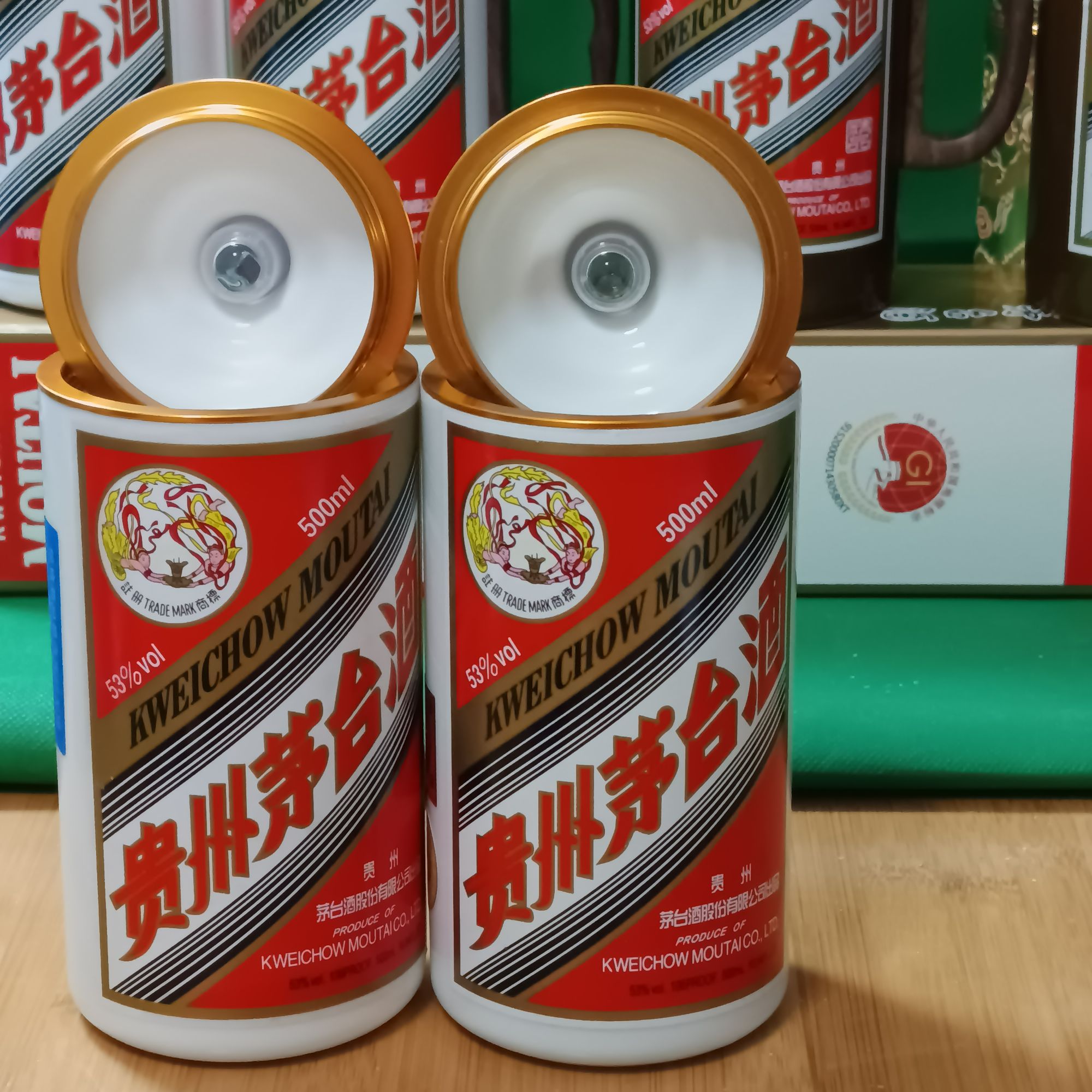 手工茶叶罐 飞天茶叶罐 手工一体成型 艺术款精美彩色创意高档