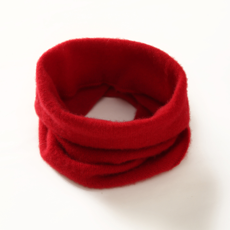 涵玖玥【100%纯山羊绒】套头小围脖柔软气质围脖围巾百搭08-101