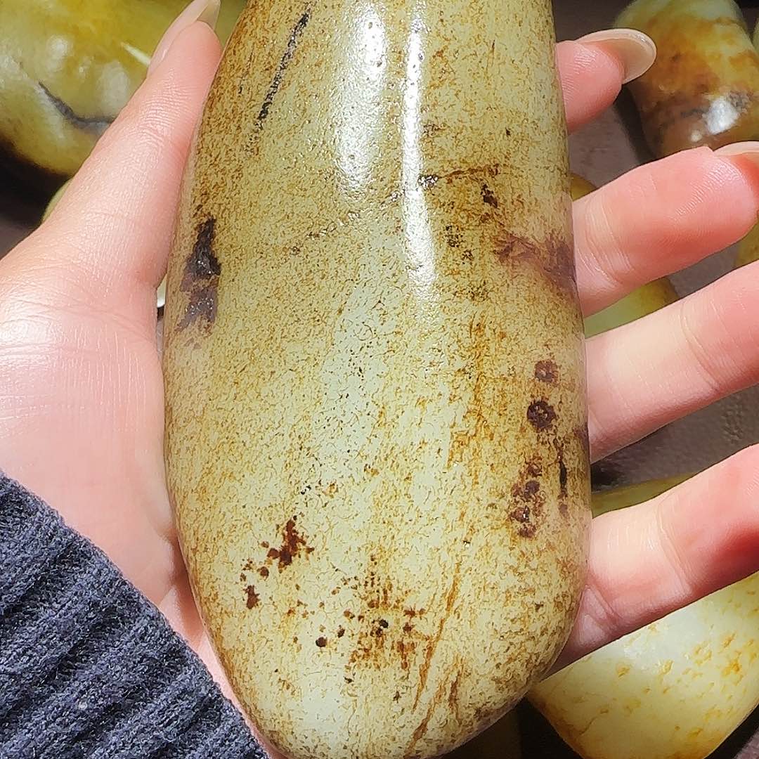 和田玉（糖玉）挂件未镶嵌