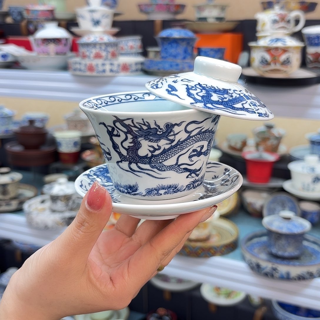 盖碗里的水煮开后放