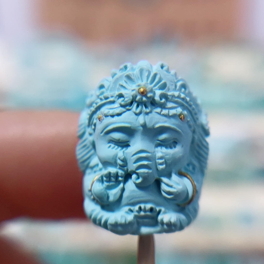 绿松石珠宝奇石未镶嵌