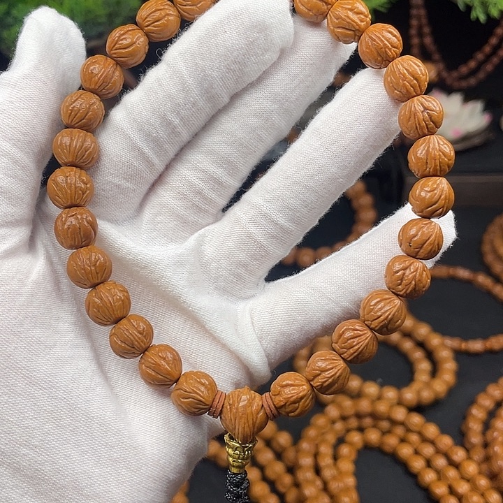 晴***风吊坠桃核秦岭龙纹桃核