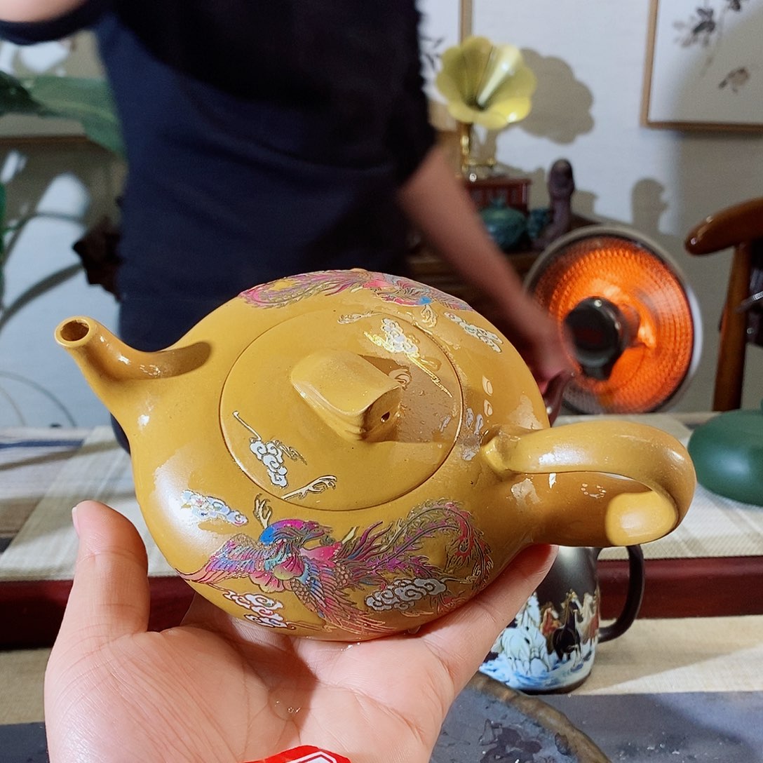 紫砂茶壶宜兴紫砂壶疯狂地