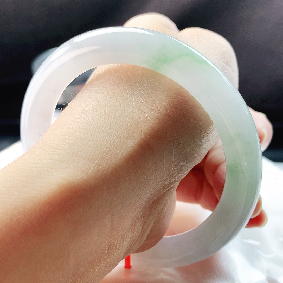 未镶嵌手镯翡翠57圆