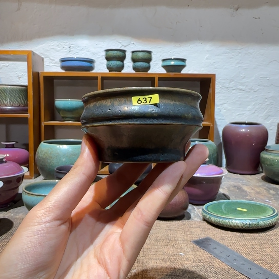 蘭山窑手作器物全品静珂底款637