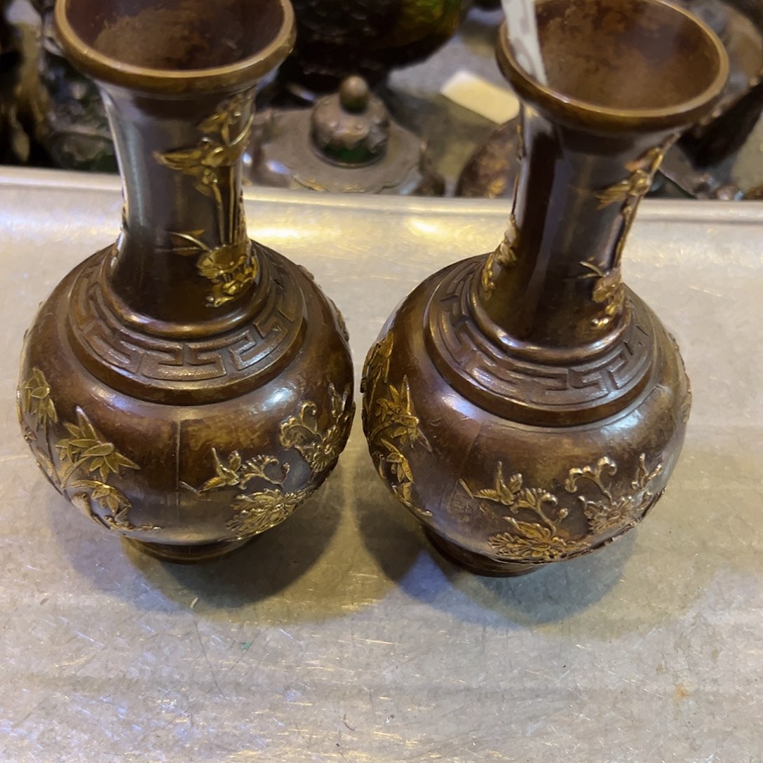 黄铜摆件，文房摆件