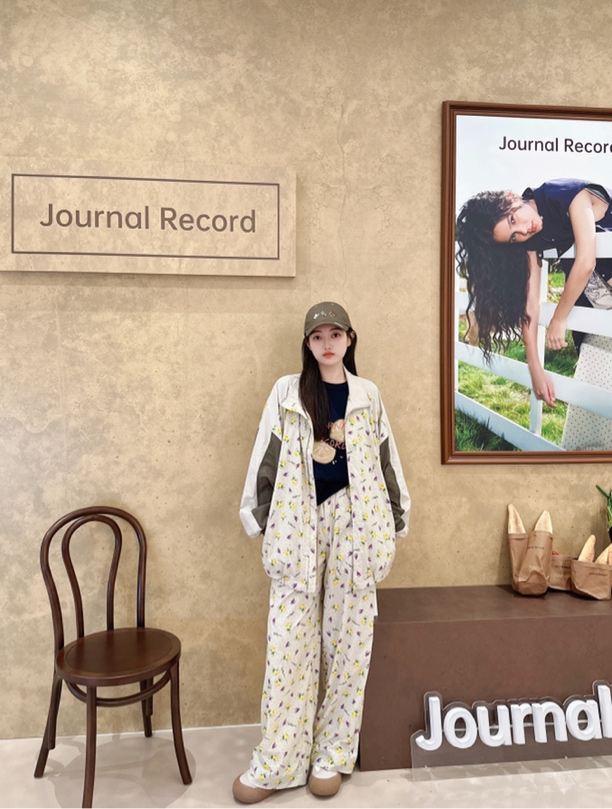 JR套装｜同款多色定位花休闲设计感时尚套装370160/370313