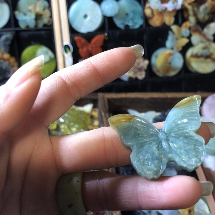 岫玉未镶嵌岫玉挂件