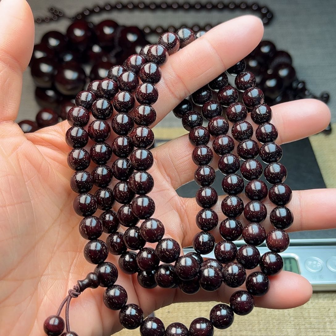 檀香紫檀（小叶紫檀）0.8 108颗