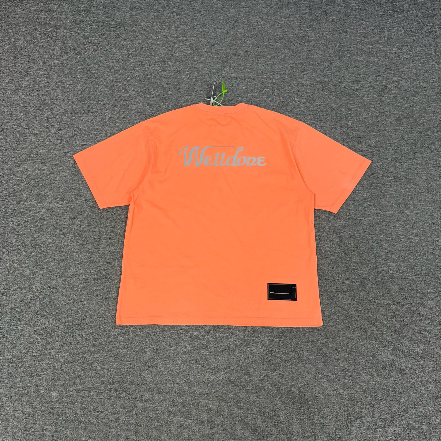 99新 AMIPARIS we11done 橘色短袖s码