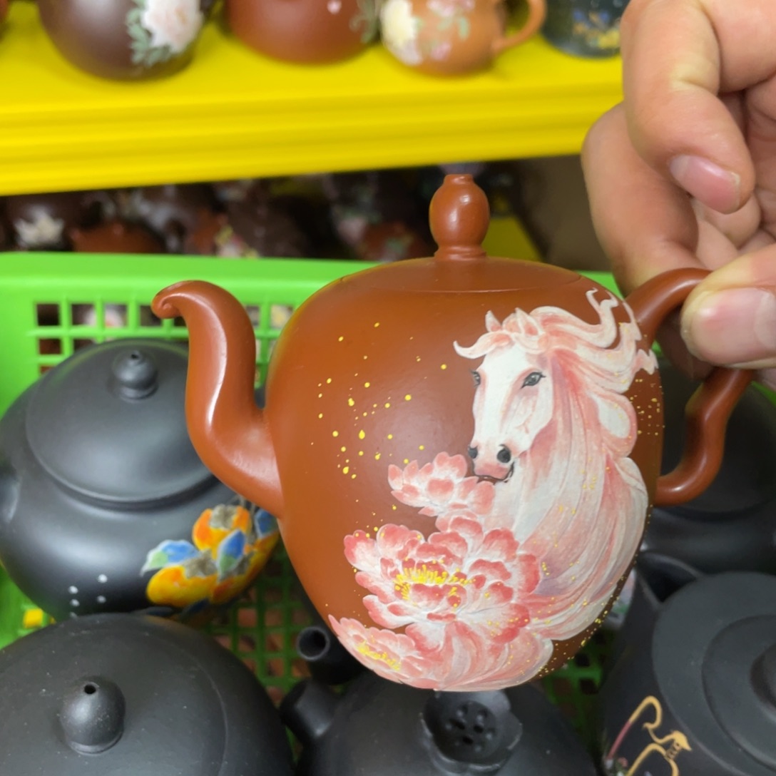 水***南茶杯红泥紫砂主人杯180cc