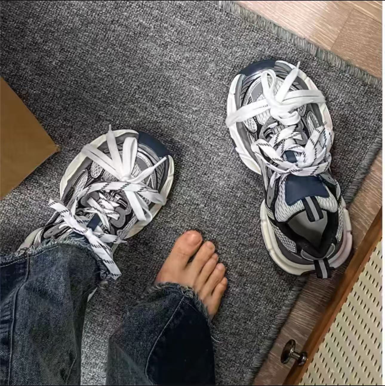 【高品质】XXXL增高老爹鞋情侣款春夏百搭时尚休闲健身高级感老爹鞋