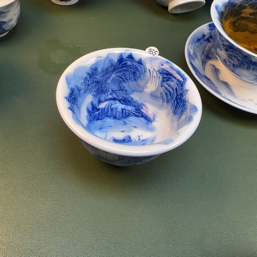 彦祖纯手工手绘茶具165