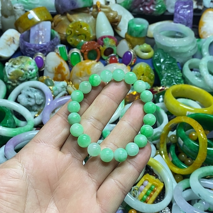 颈饰未镶嵌翡翠缅甸翡翠首饰配饰