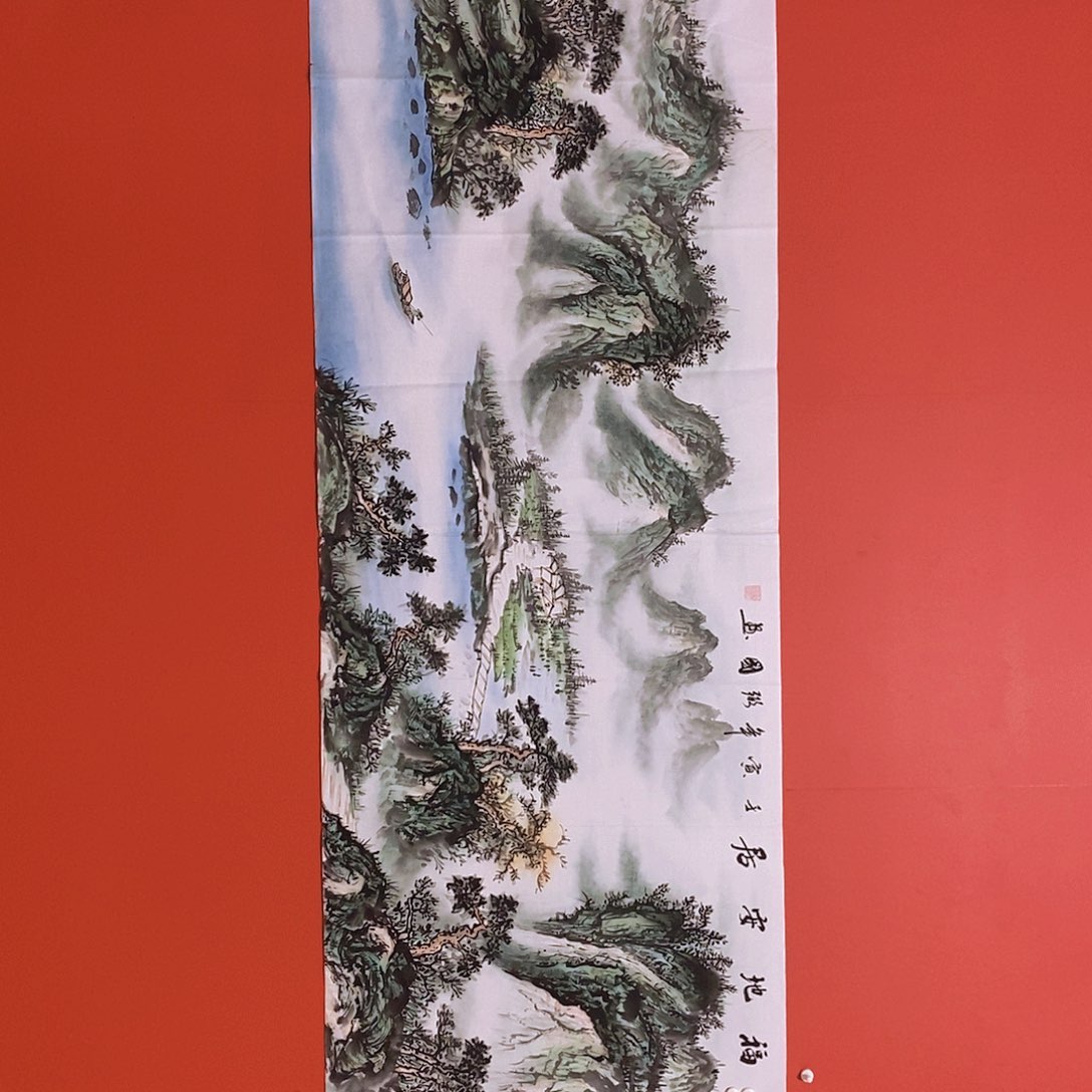 国画山水花鸟国画作品