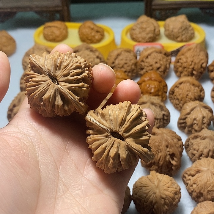 文玩核桃把件四座楼45