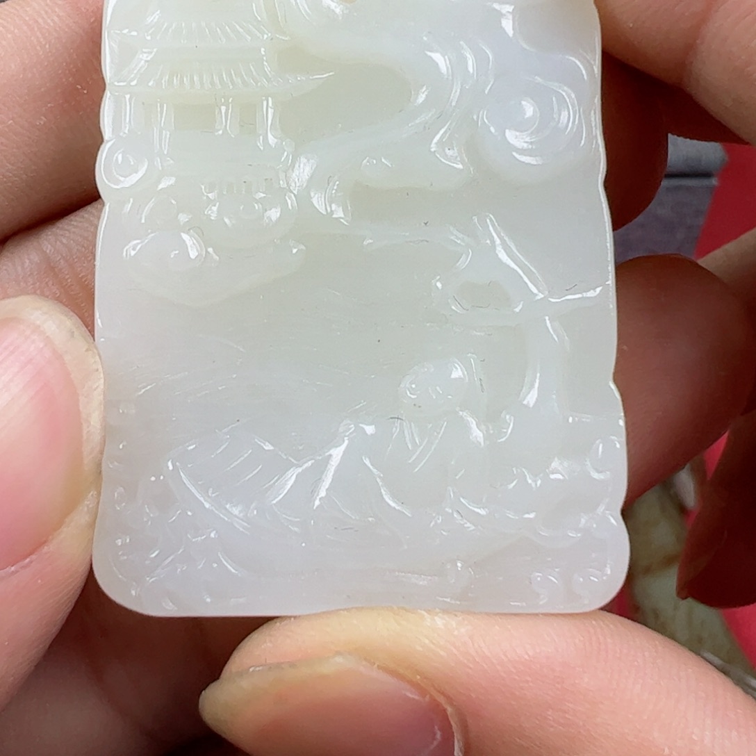 和田玉挂件未镶嵌J****n