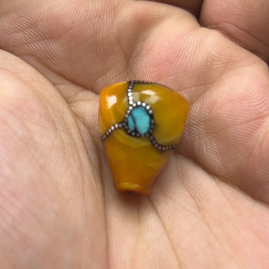 琥珀吊坠(不含链)未镶嵌