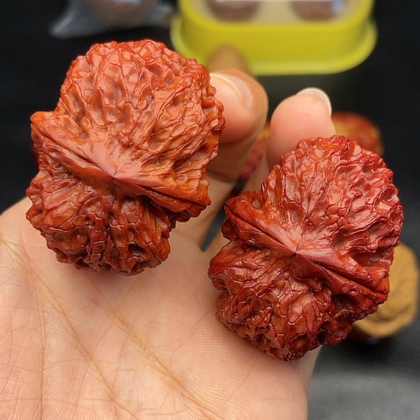【闪购商品】把件文玩核桃43尺麒麟元宝