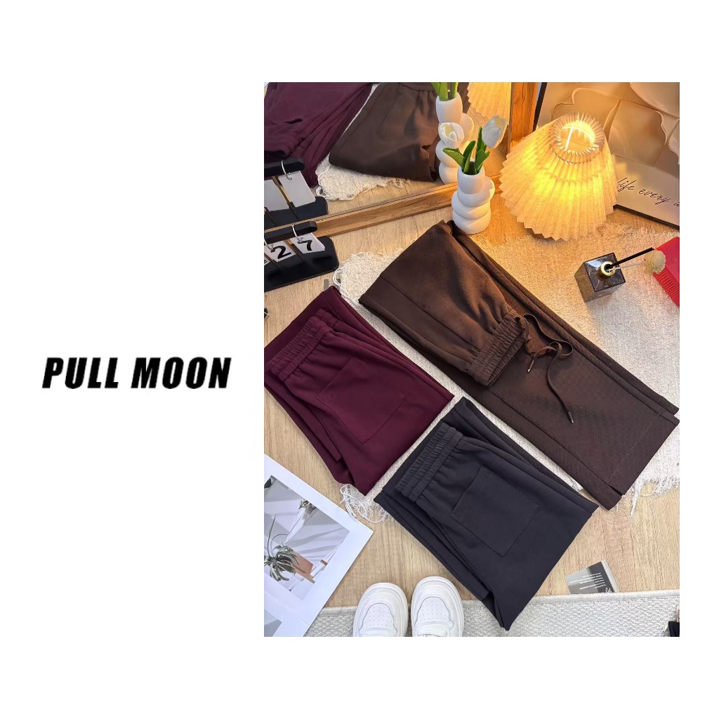 38-335035/132 设计秋冬新款拖地感休闲裤 125