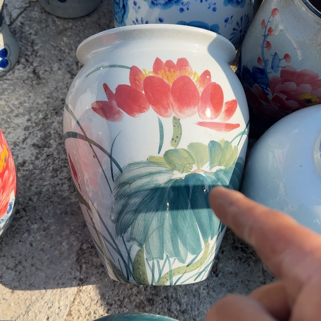 陶瓷微瑕景德镇手工花器