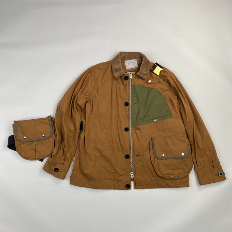 全新未使用  sacai/男/1码/秀款多口袋战术包外套/11900/JM6609
