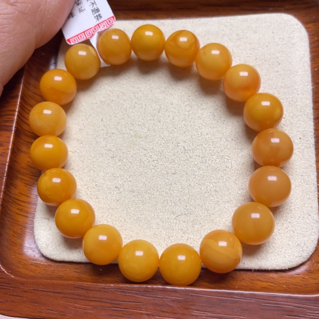 蜜蜡手链未镶嵌手串