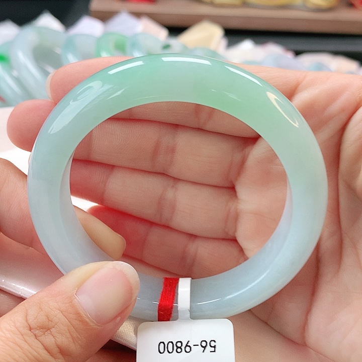 未镶嵌手镯翡翠56正