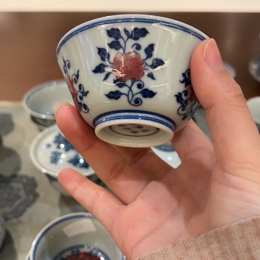 微瑕臻玉古坊釉里红