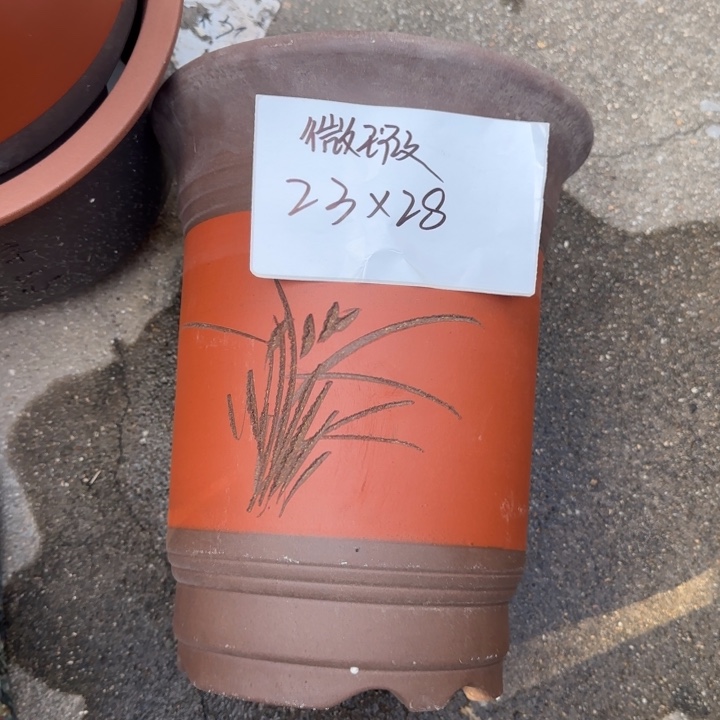 紫砂花盆特价清仓