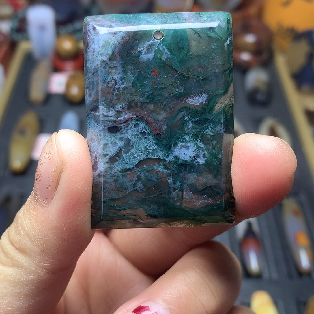 玛瑙/玉髓未镶嵌颈饰