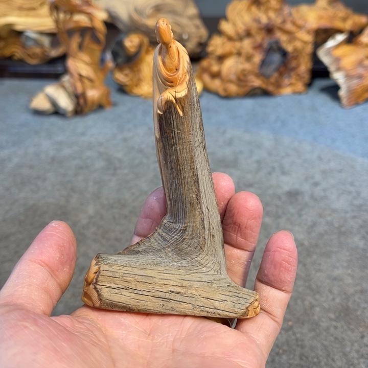 柏木（崖柏）根雕工艺摆件