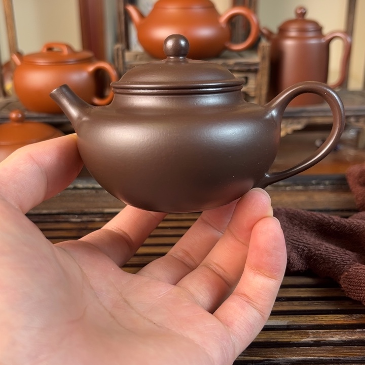 茶壶紫砂原矿紫砂手工制作