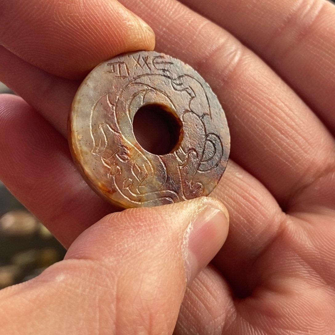 和田玉挂件未镶嵌张*忠