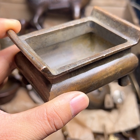 铜制工艺把玩摆件