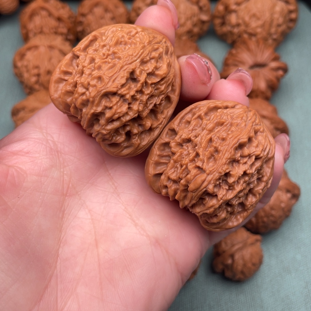 文玩核桃把件南疆石38