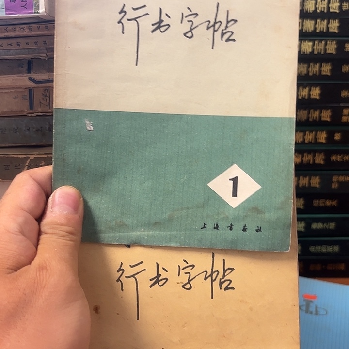 钢笔字帖，1.2两册