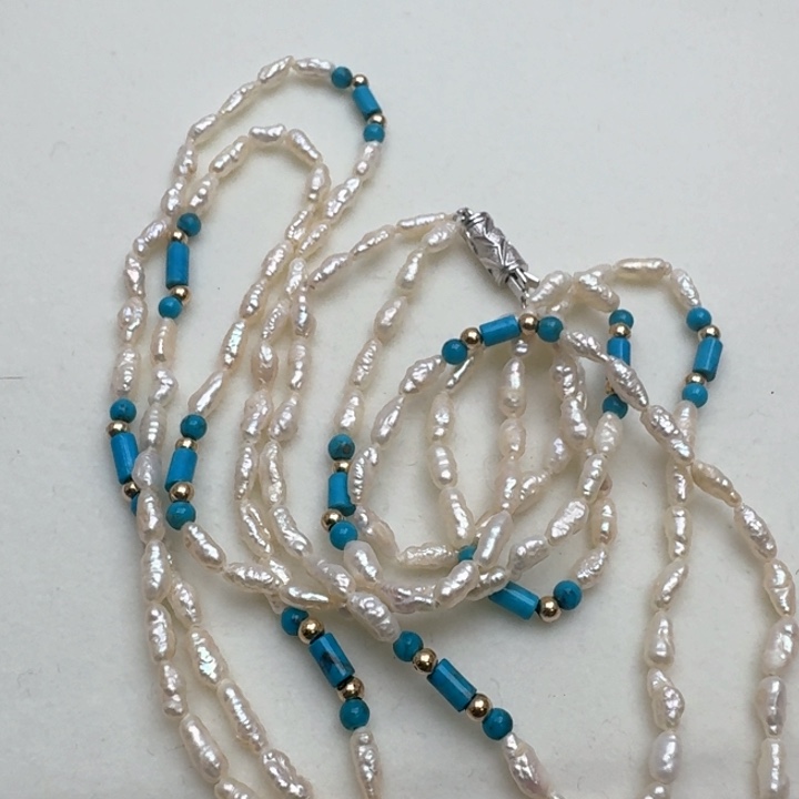 淡水珍珠颈饰未镶嵌